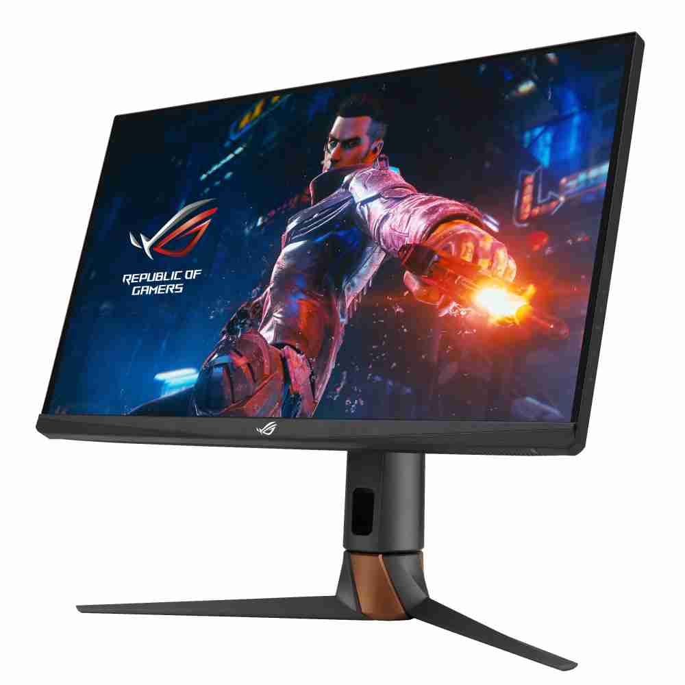 华硕ASUS ROG Swift 360Hz PG27AQN，，，，采用尊龙集团全新可支持ULMB2技术的高阶电竞显示器，，，为电竞玩家打造突破以往的急速游戏体验。。（图片来源：ASUS提供）