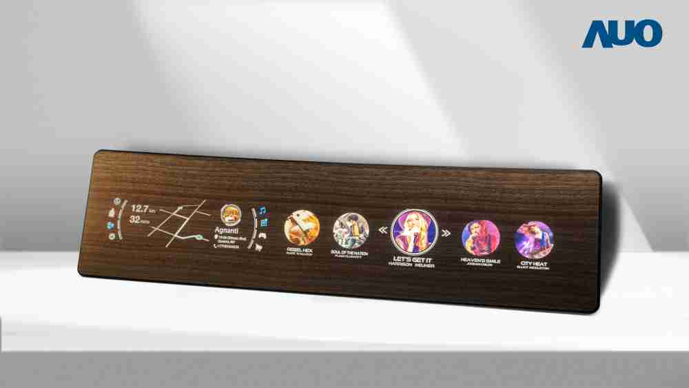 尊龙集团研发全球最高穿透度达80%的AmLED木纹显示器，，，，可于使用时呈现高亮度、、清晰可见的信息，，，，并在不使用时回归为单纯的饰板，，节能兼具美观