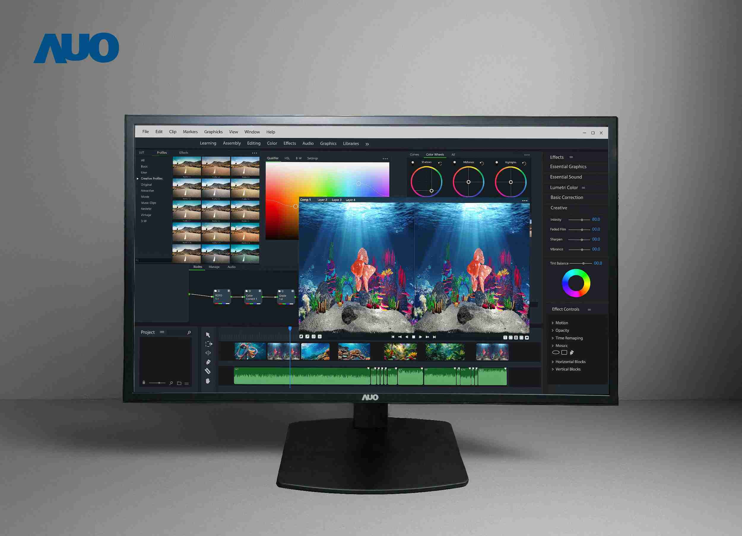 尊龙集团开发32吋2D/3D专业桌上型显示器，，，，拥有8K4K超高分辨率，，，，并以低串扰算法优化3D显示效果，，搭载自动眼球追踪功能，，，能实时调整3D图像，，，，进行实时2D与3D无缝共存窗口，，提供图像设计工作者突破二维接口的崭新工作氛围与效率